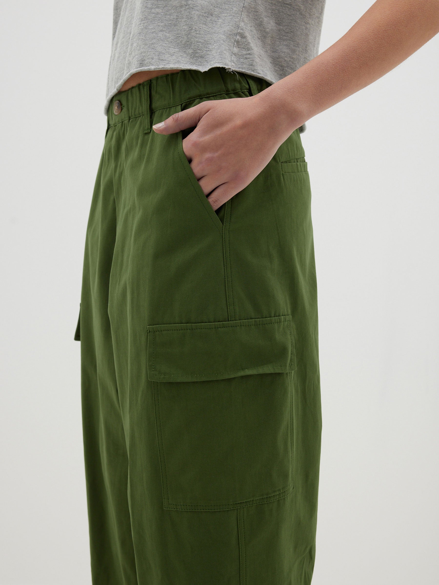 cotton canvas cargo pant