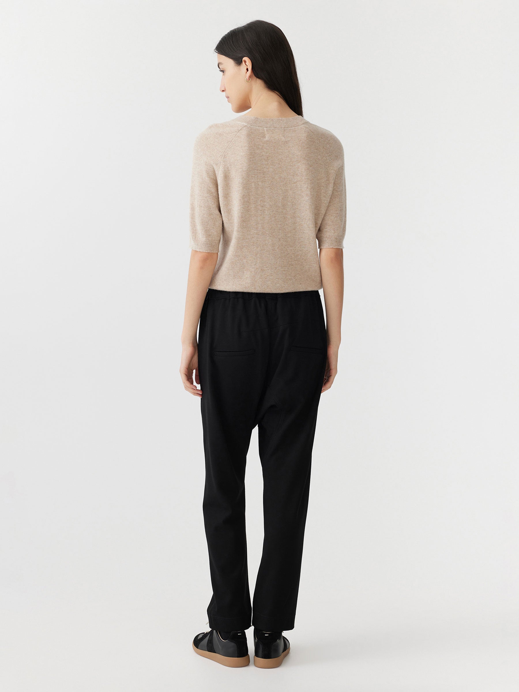 viscose jersey relaxed pant