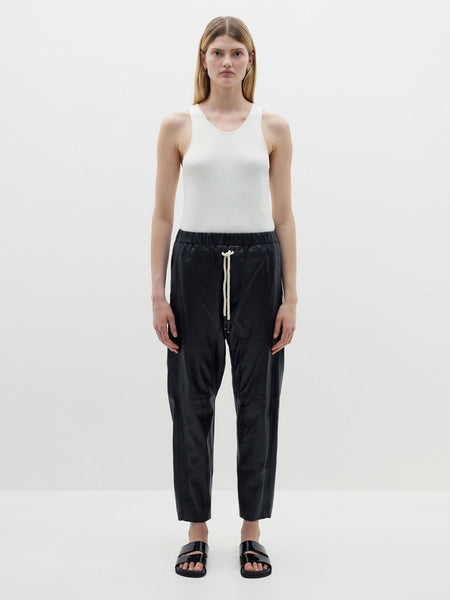 Bassike french best sale terry relaxed pant