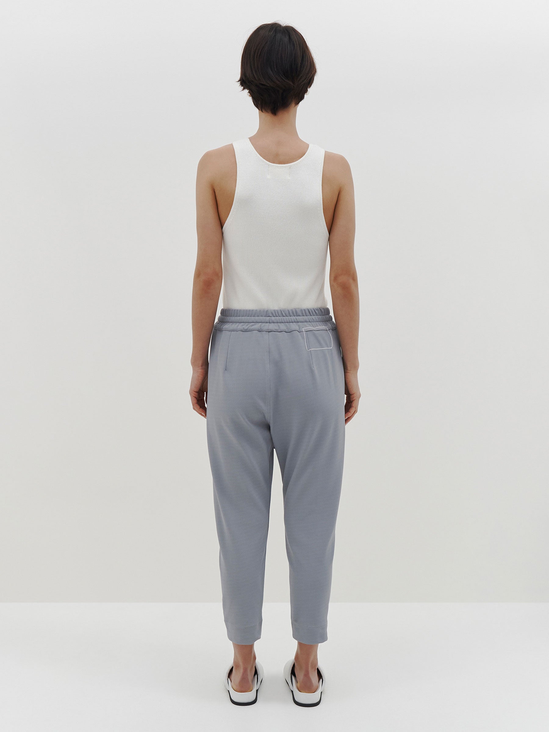 stretch twill tapered pant