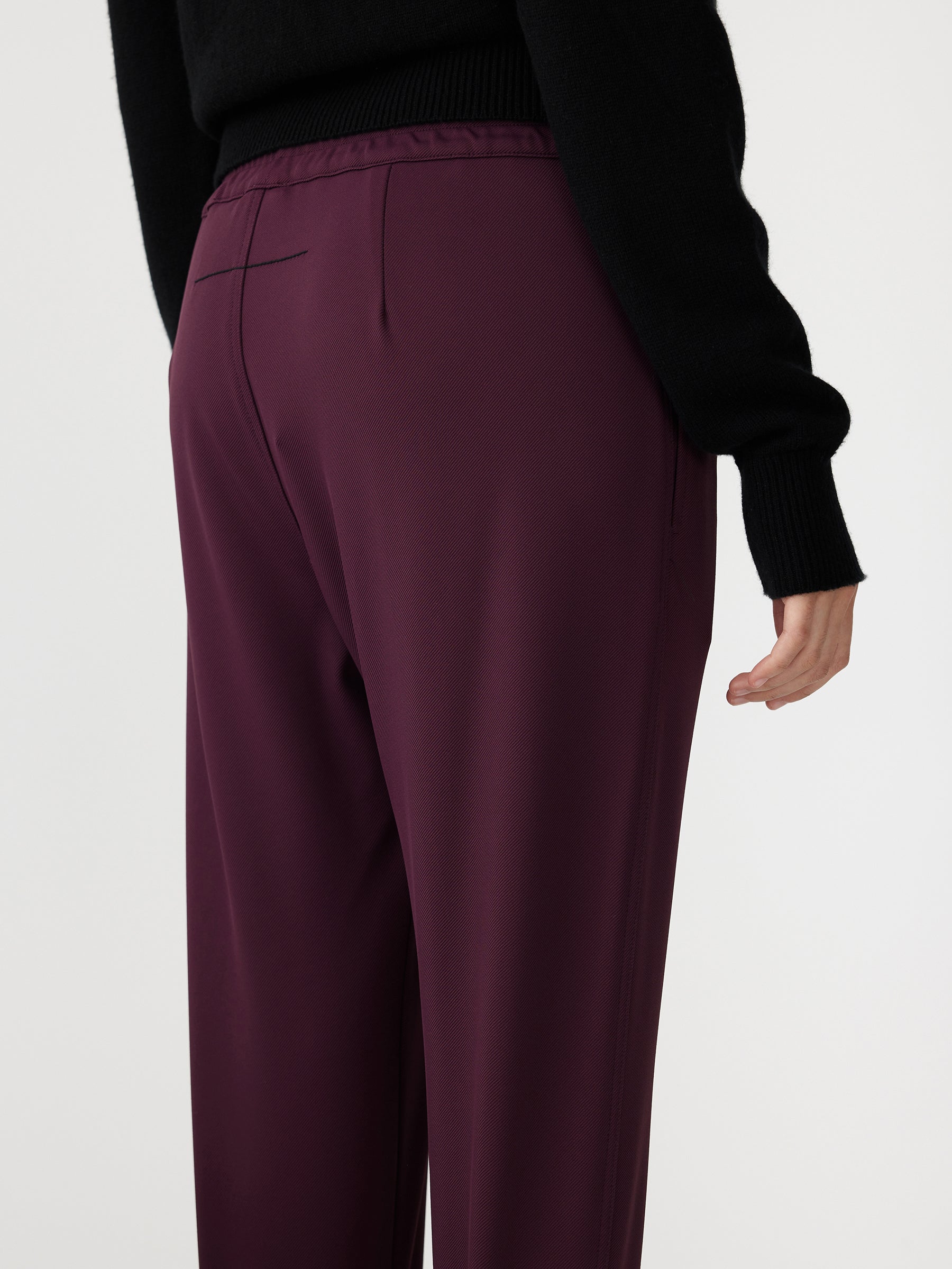 stretch twill tapered pant