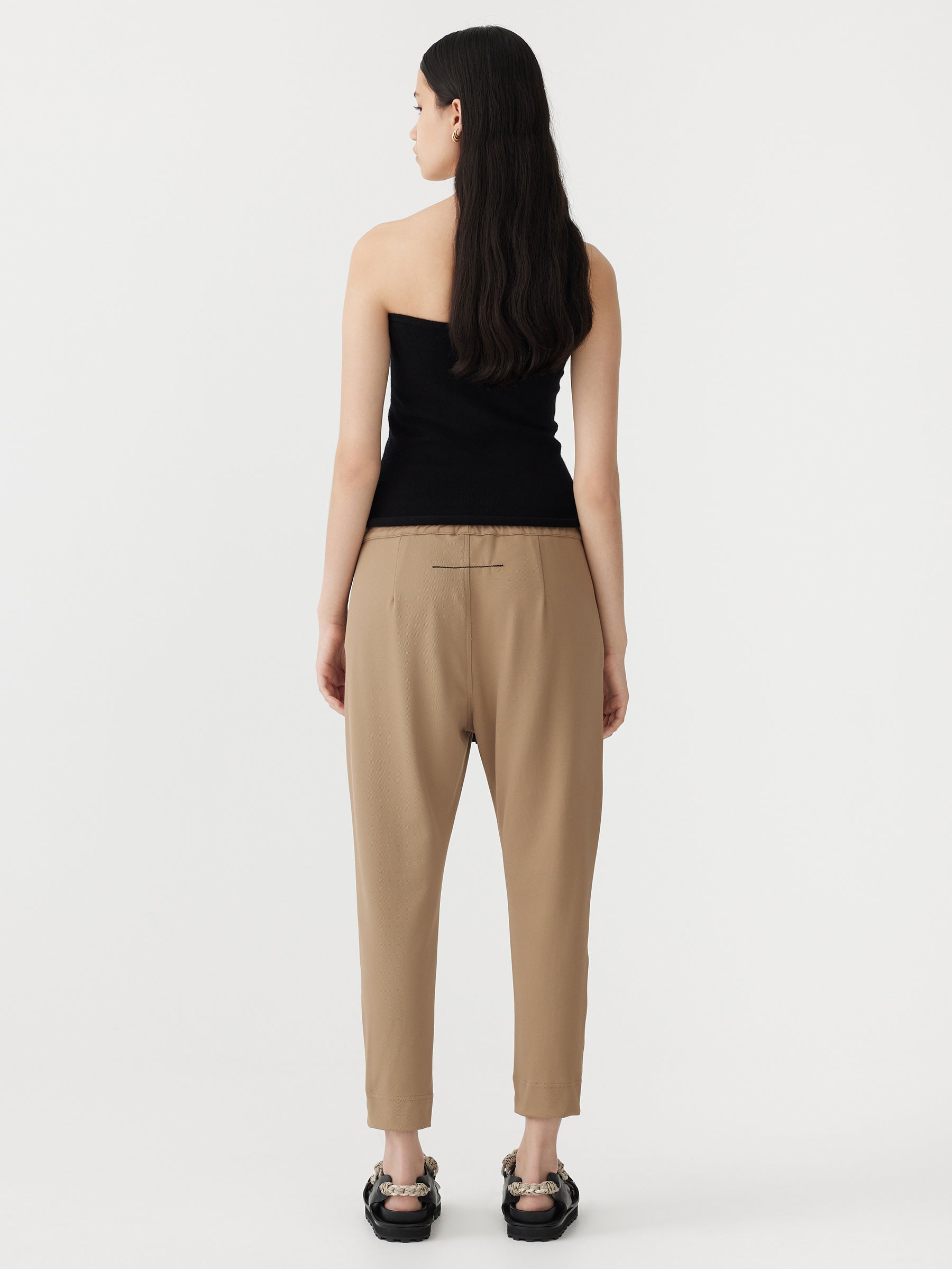 stretch twill tapered pant