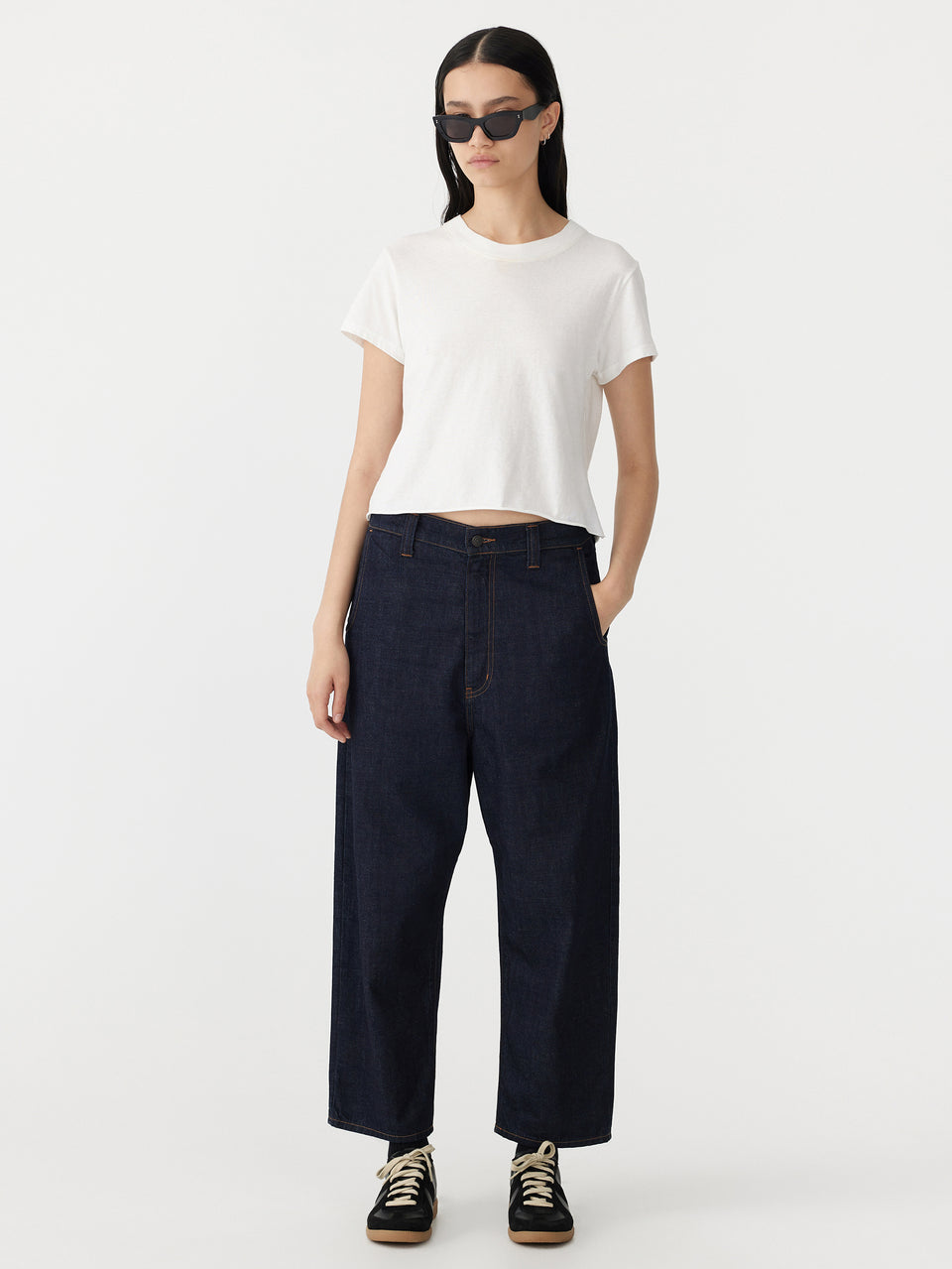 universal low rise jean – bassike