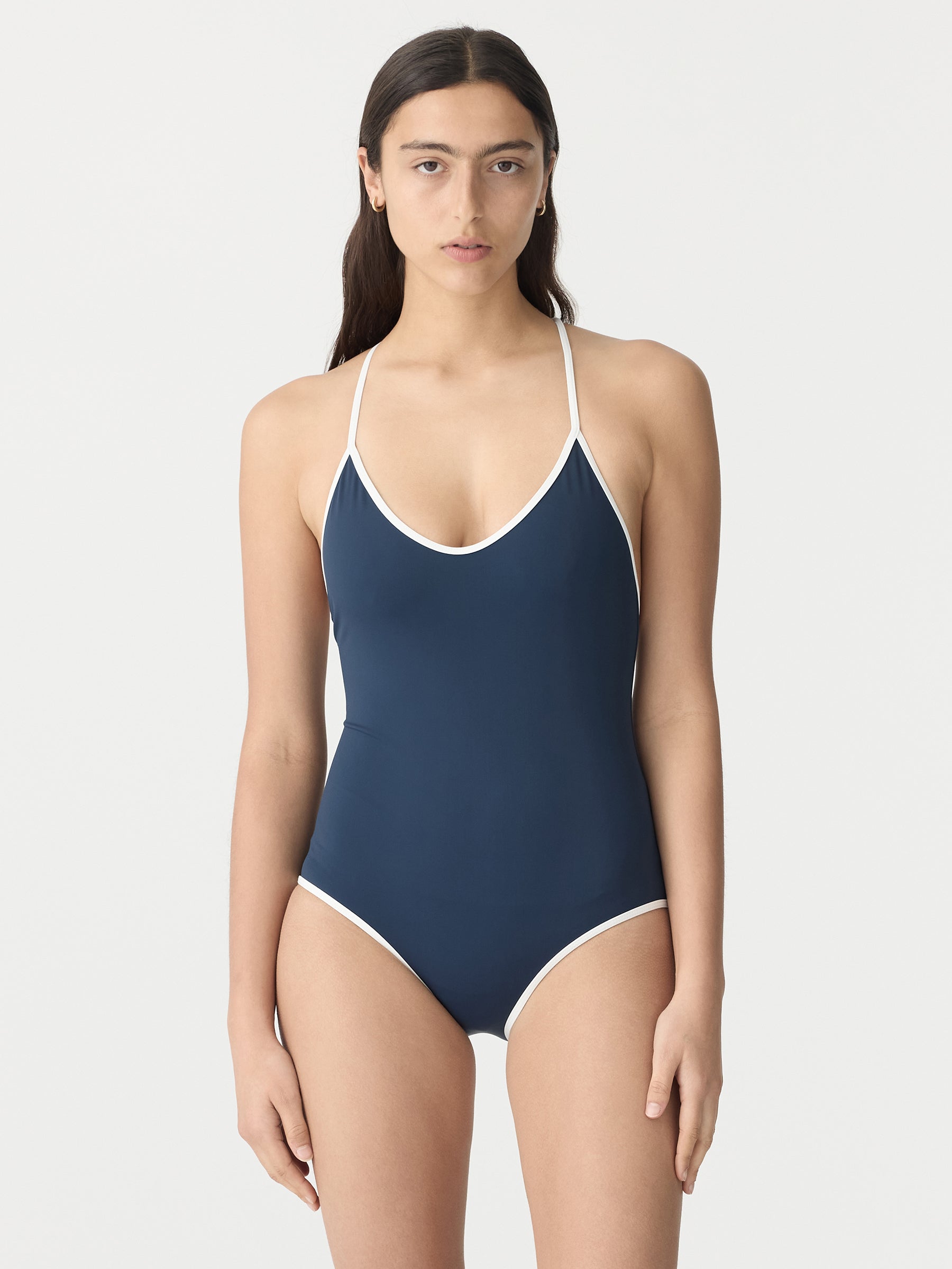 cross back swim one piece