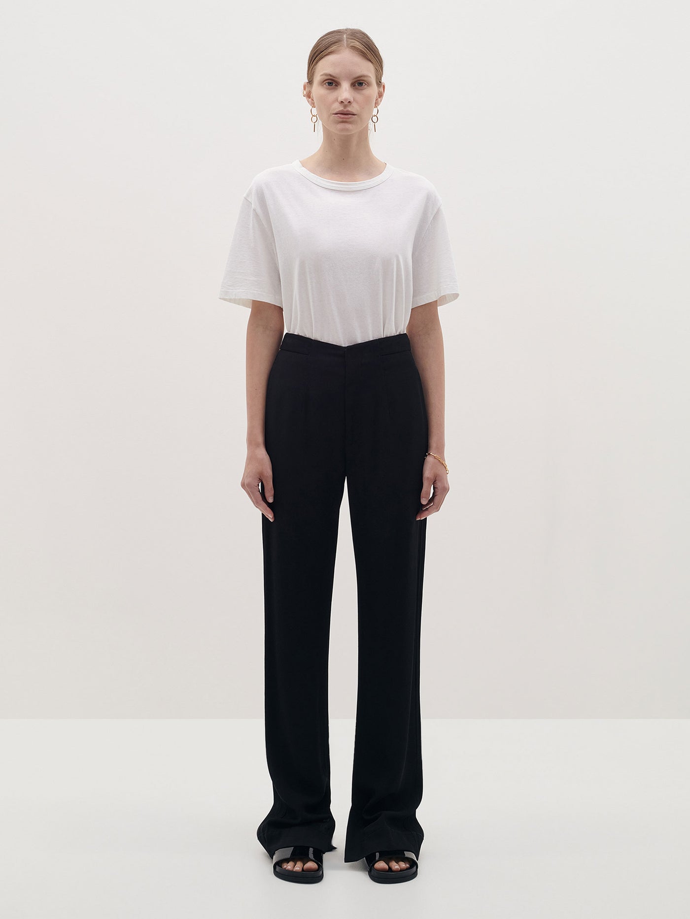 Asymmetric White Shirt Dress with contrast 3d mesh pockets – Ankur j