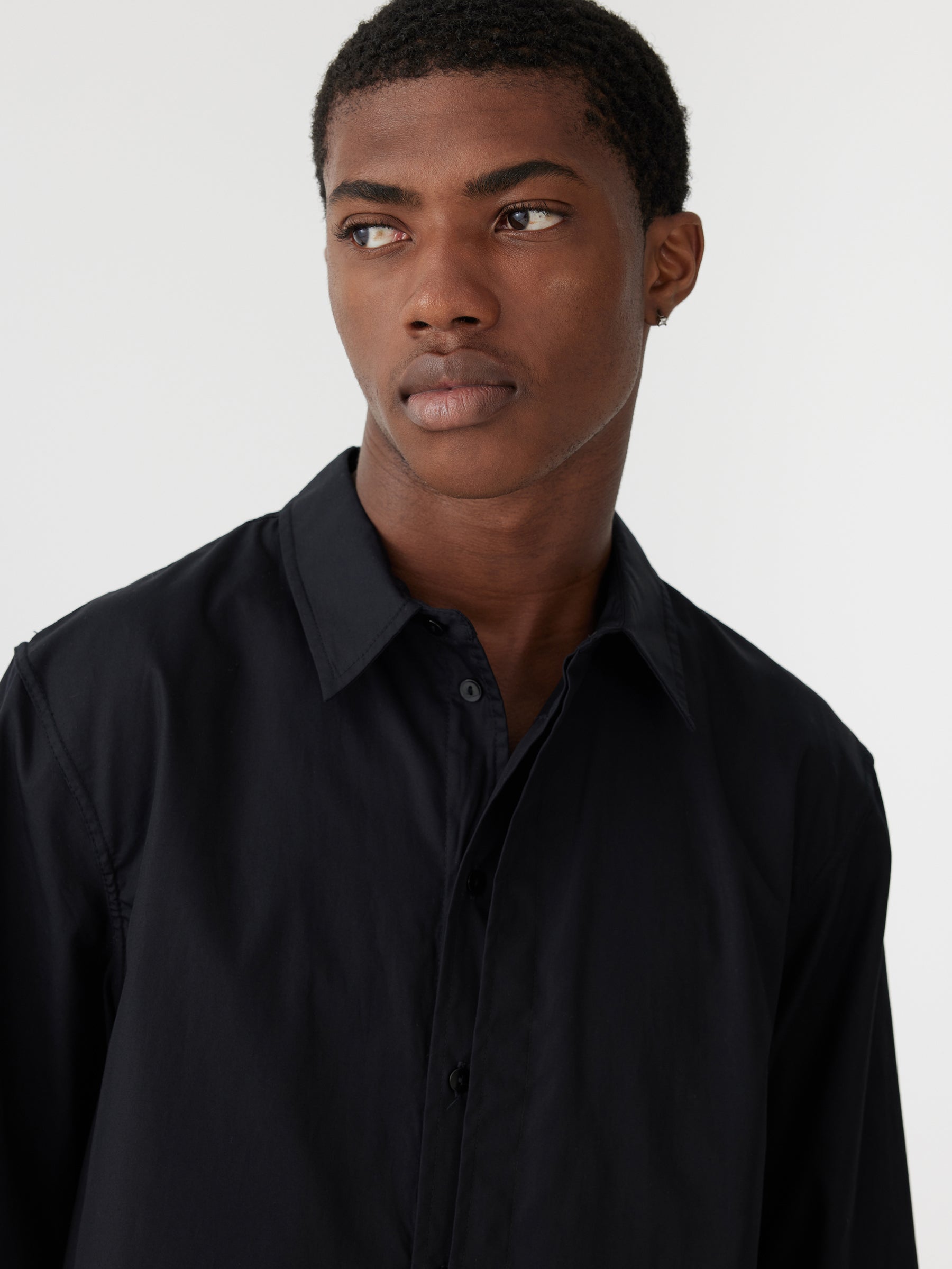 cotton layered shirt