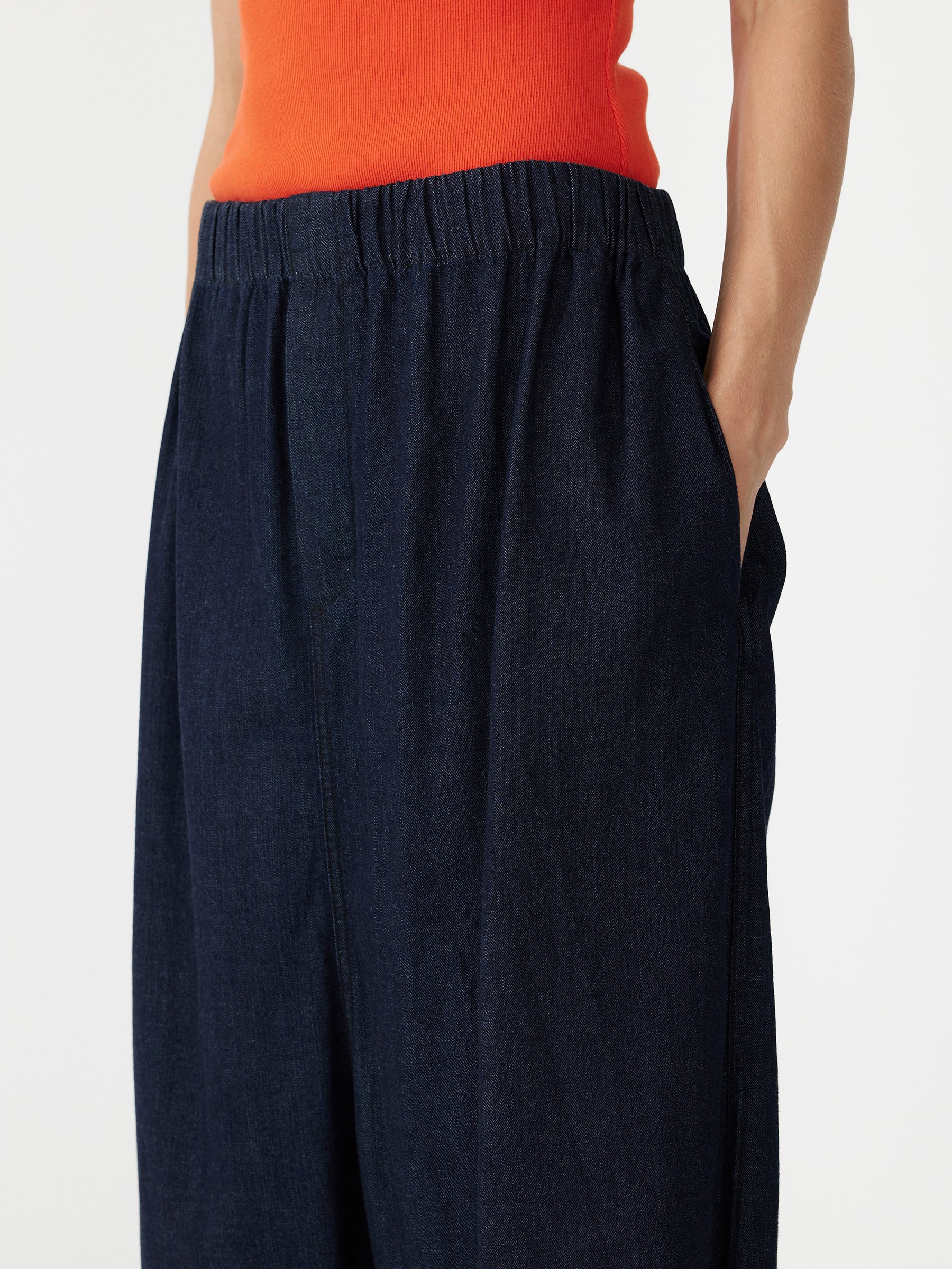 denim culotte