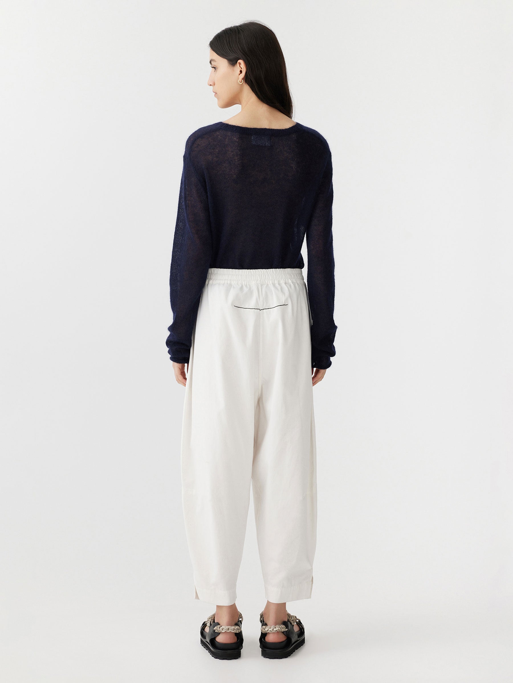 canvas puff pant