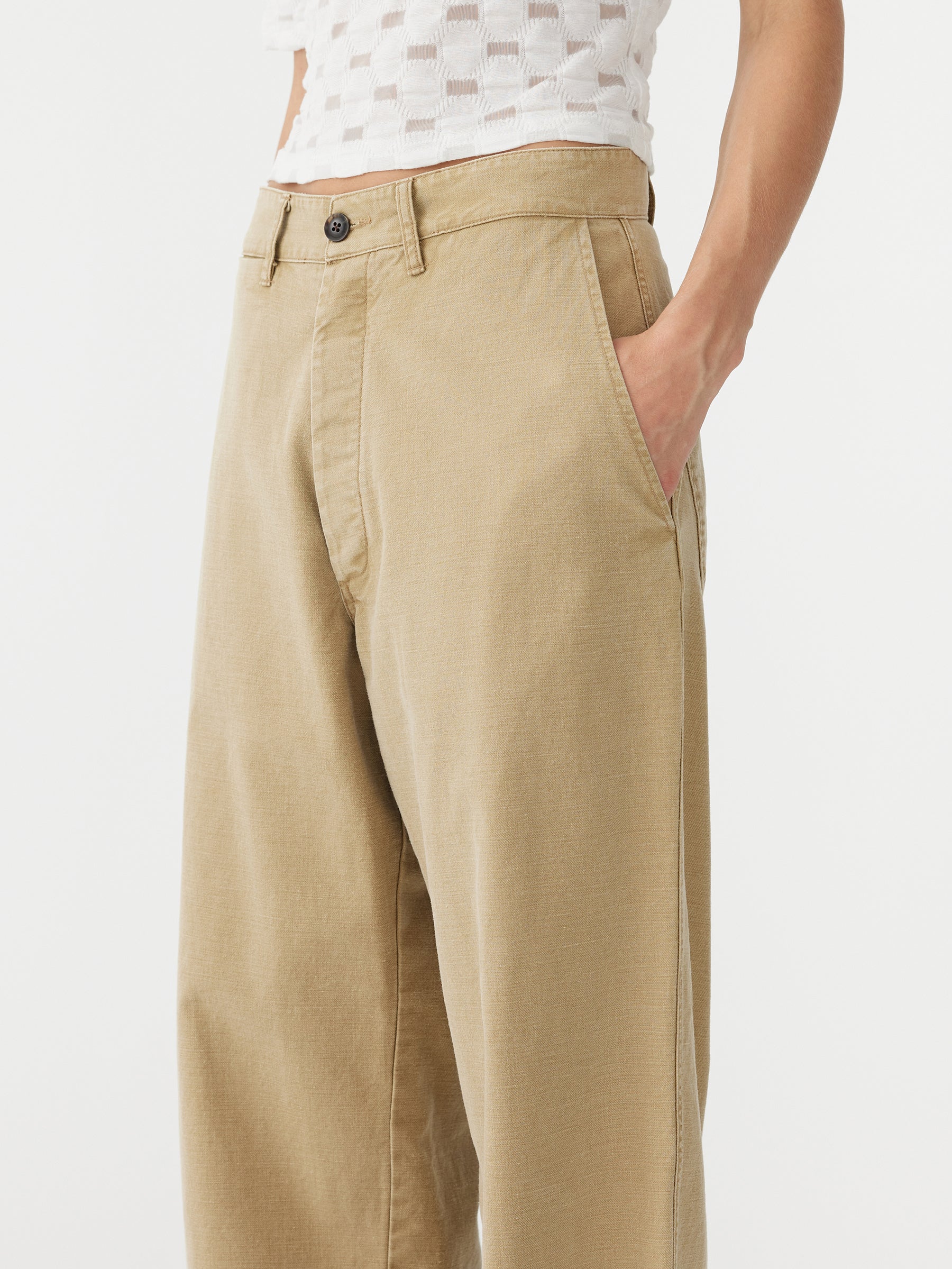 military slub pant