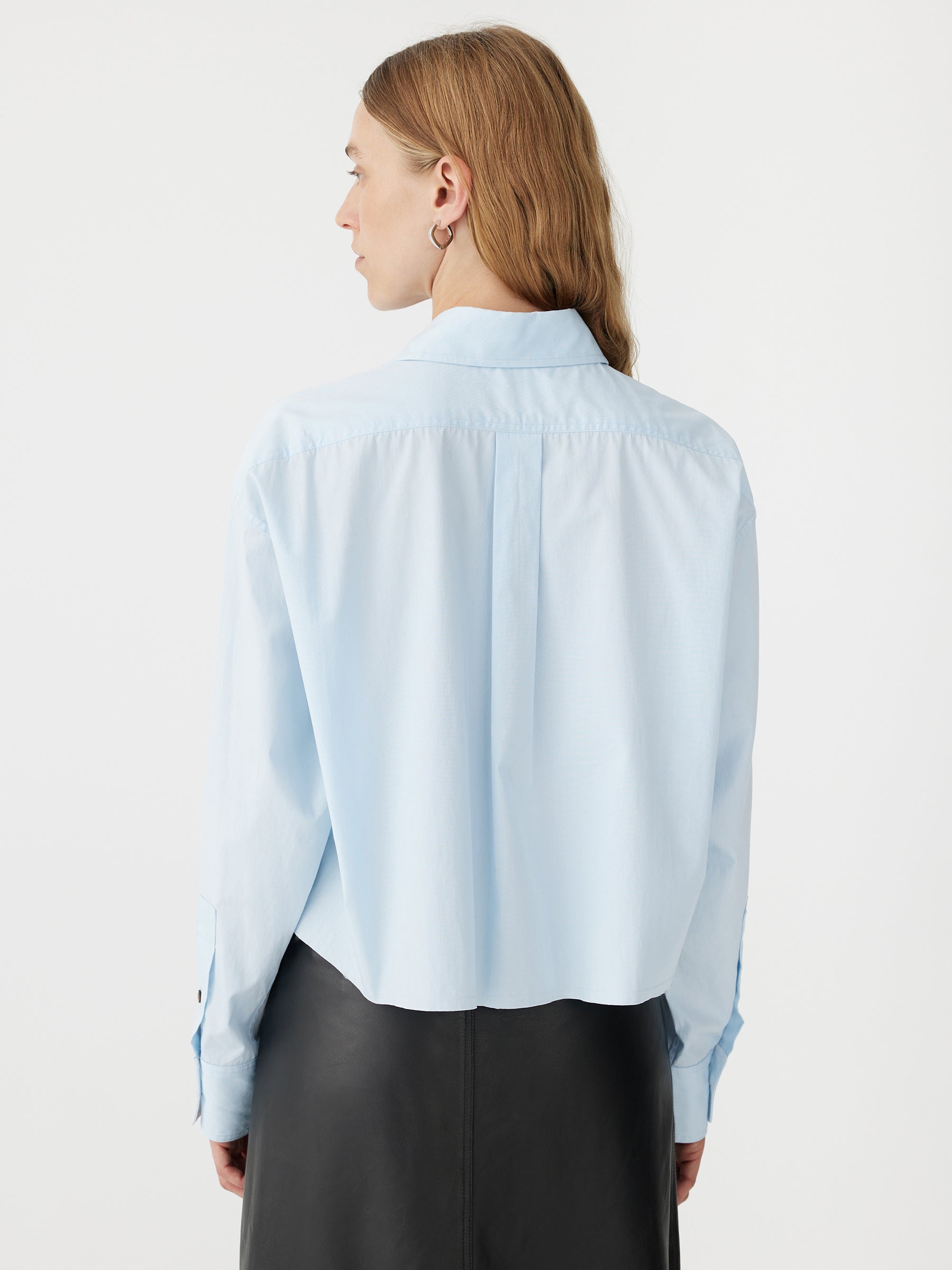 utility cropped shirt