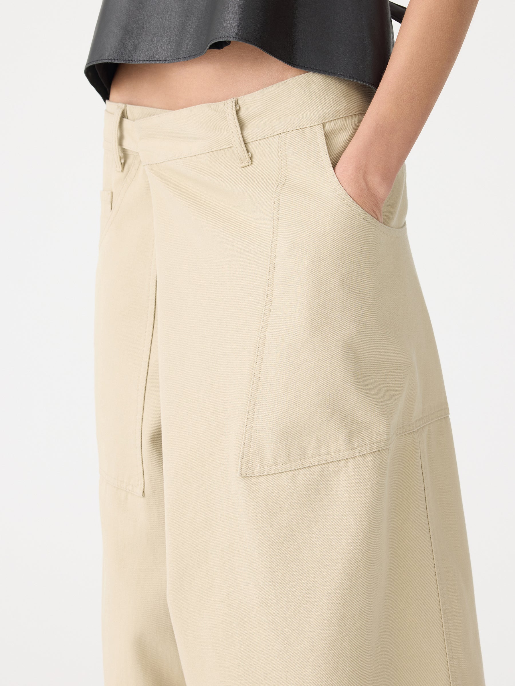 Crossover Cotton Twill Pant