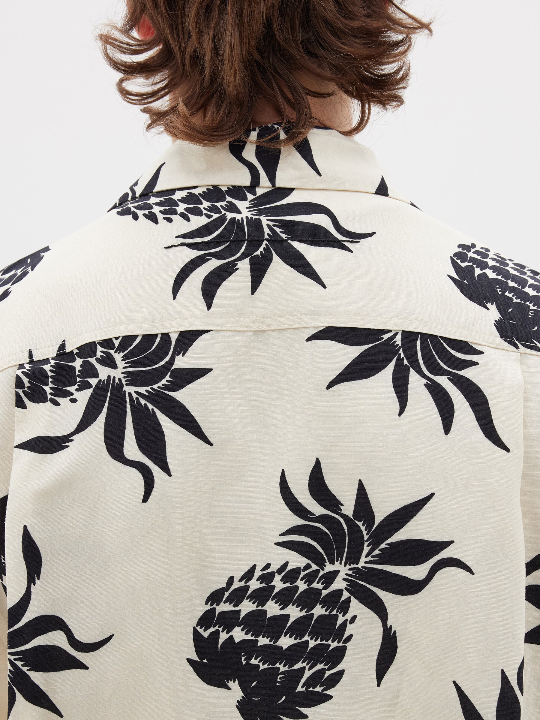 printed vacation short sleeve shirt