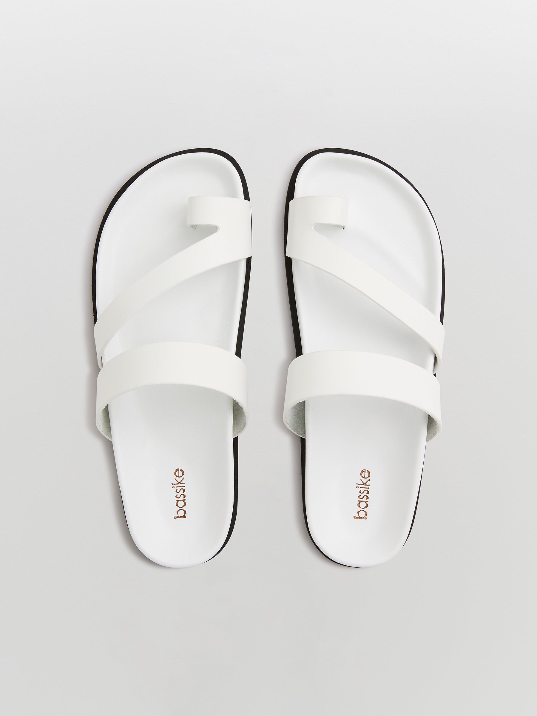 raw leather sandal