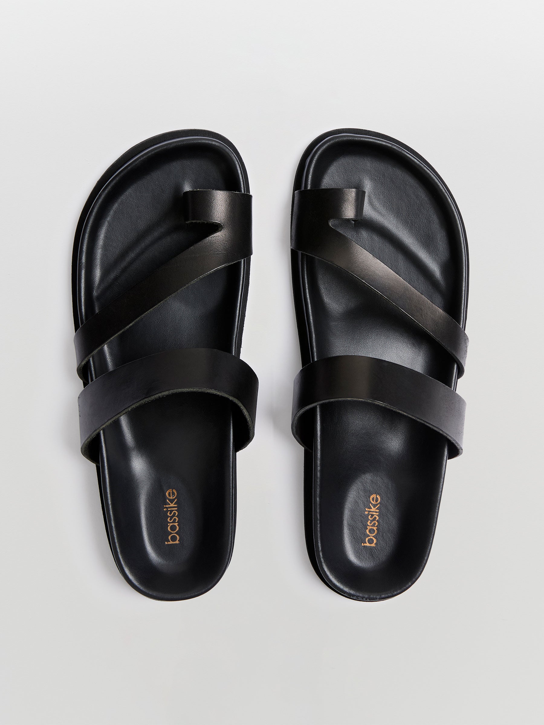 raw leather sandal