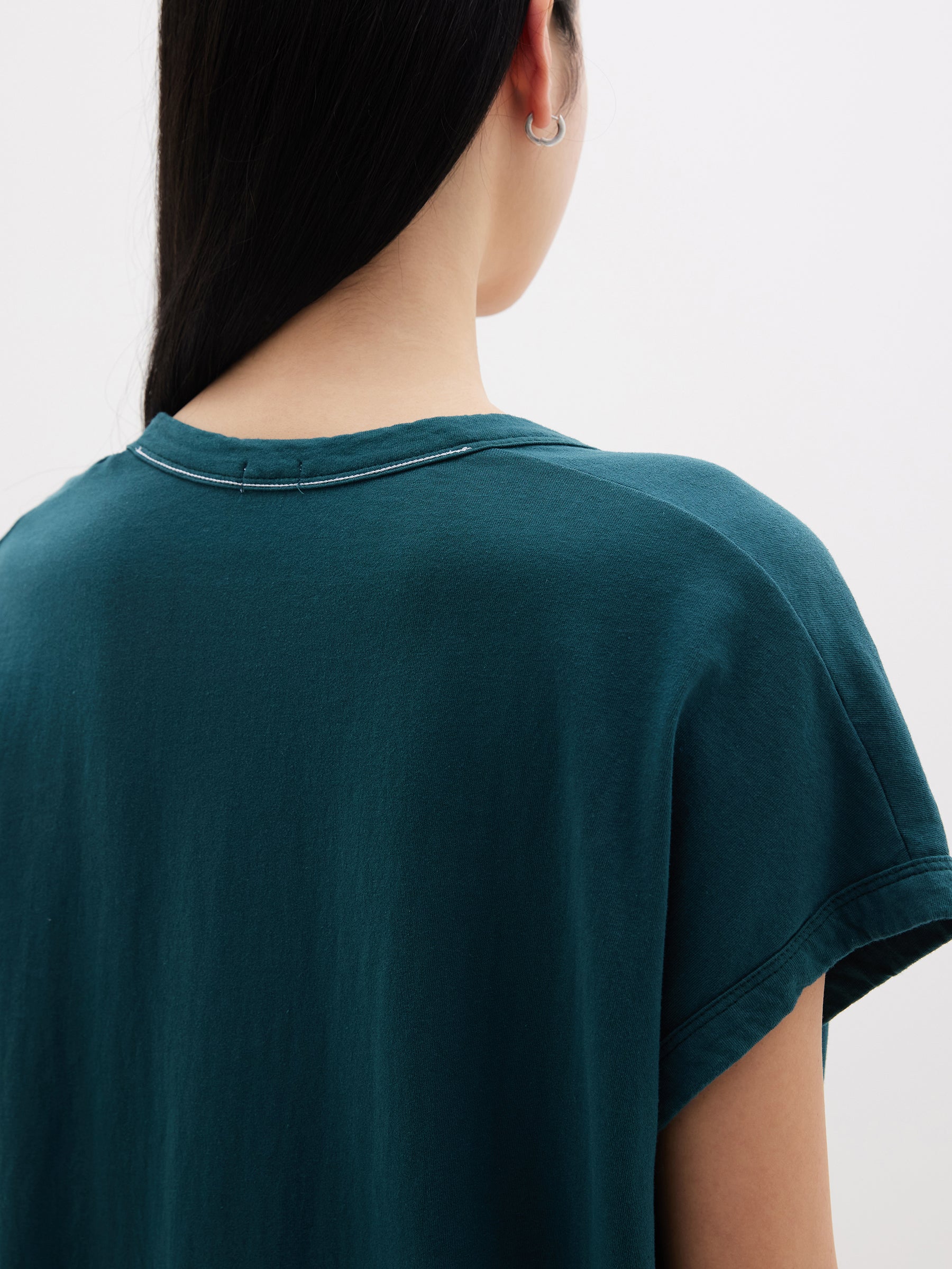 boxy t.shirt dress with tail II