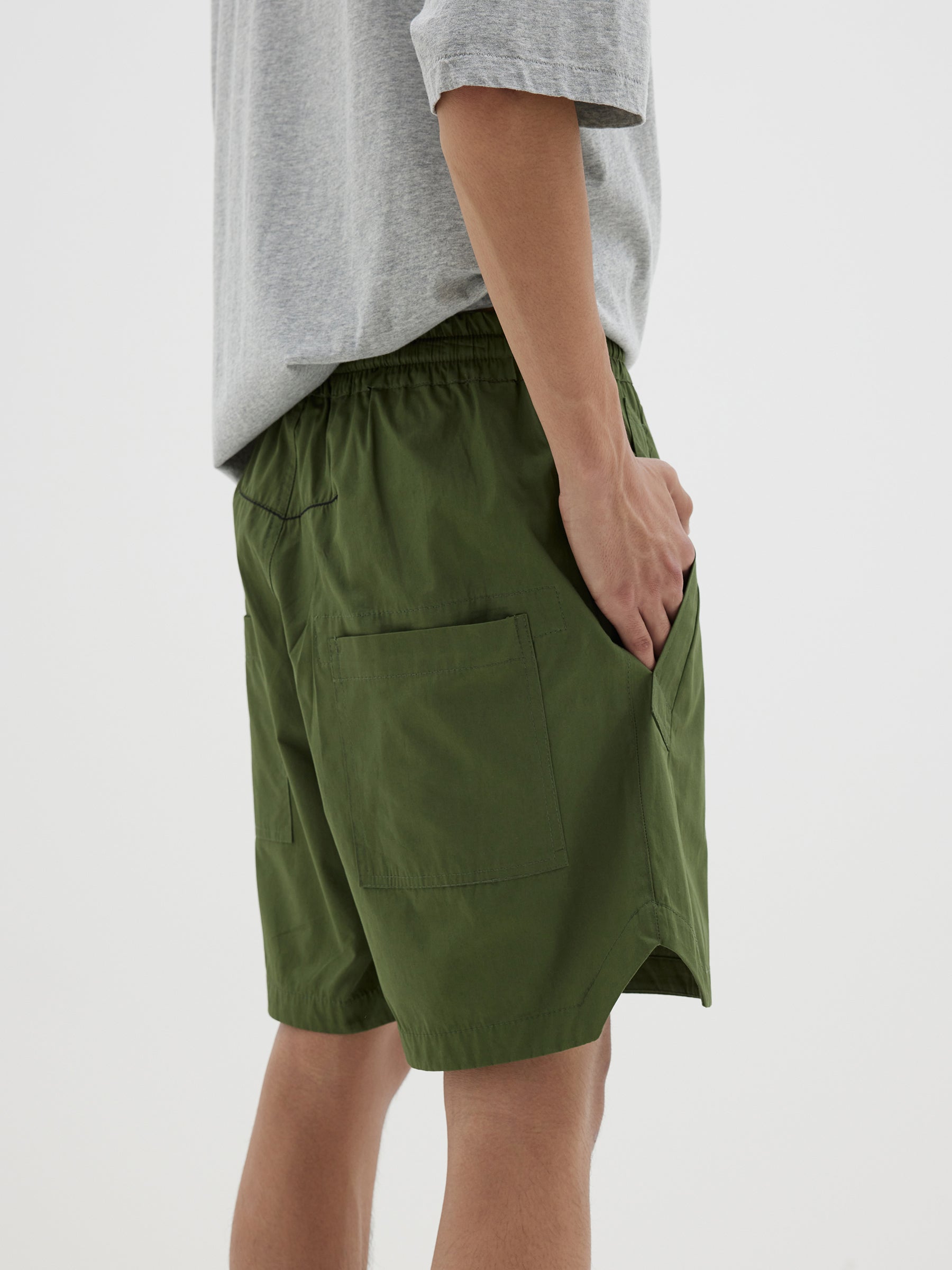 pull on cotton shorts