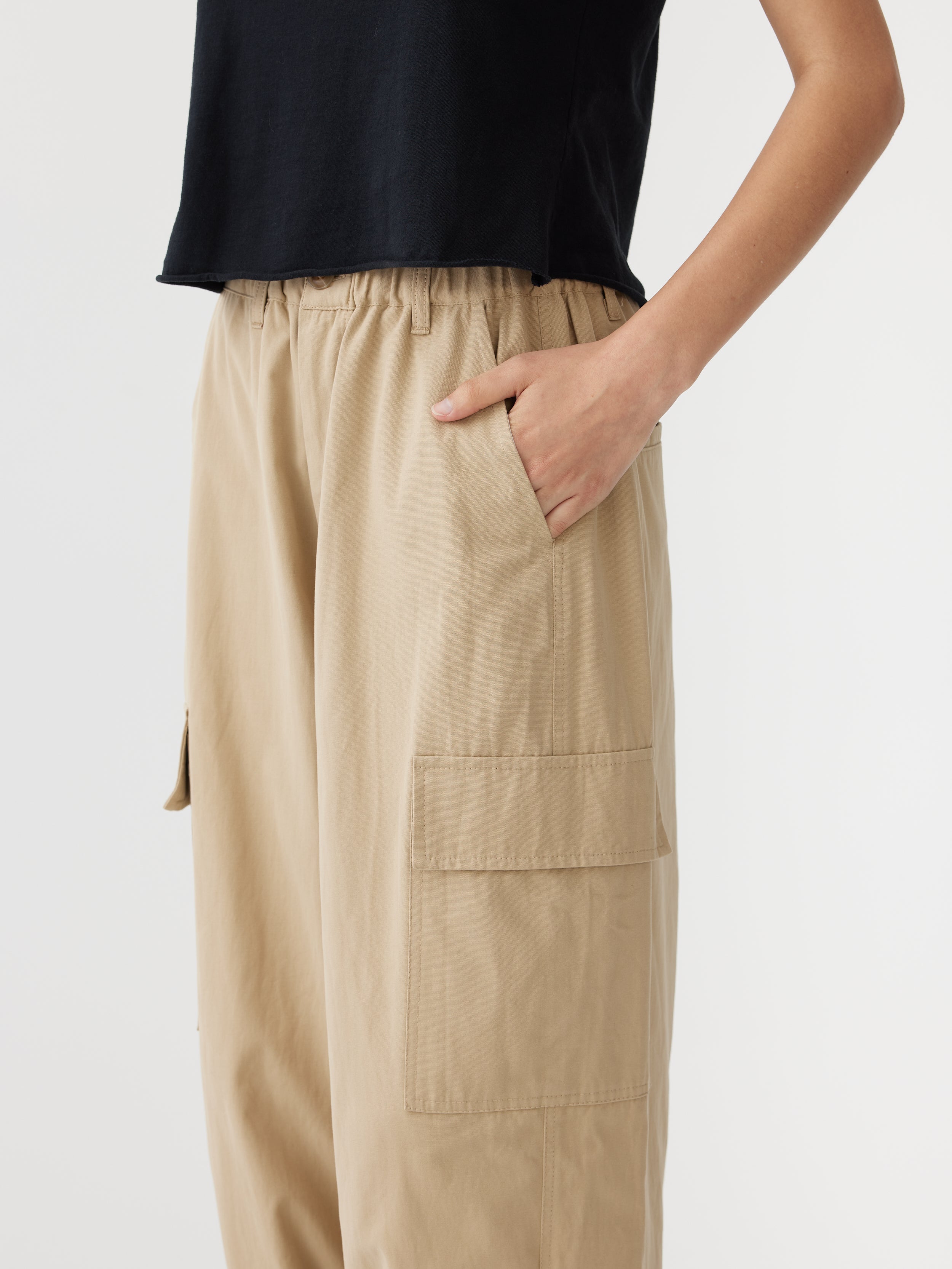 cotton canvas cargo pant