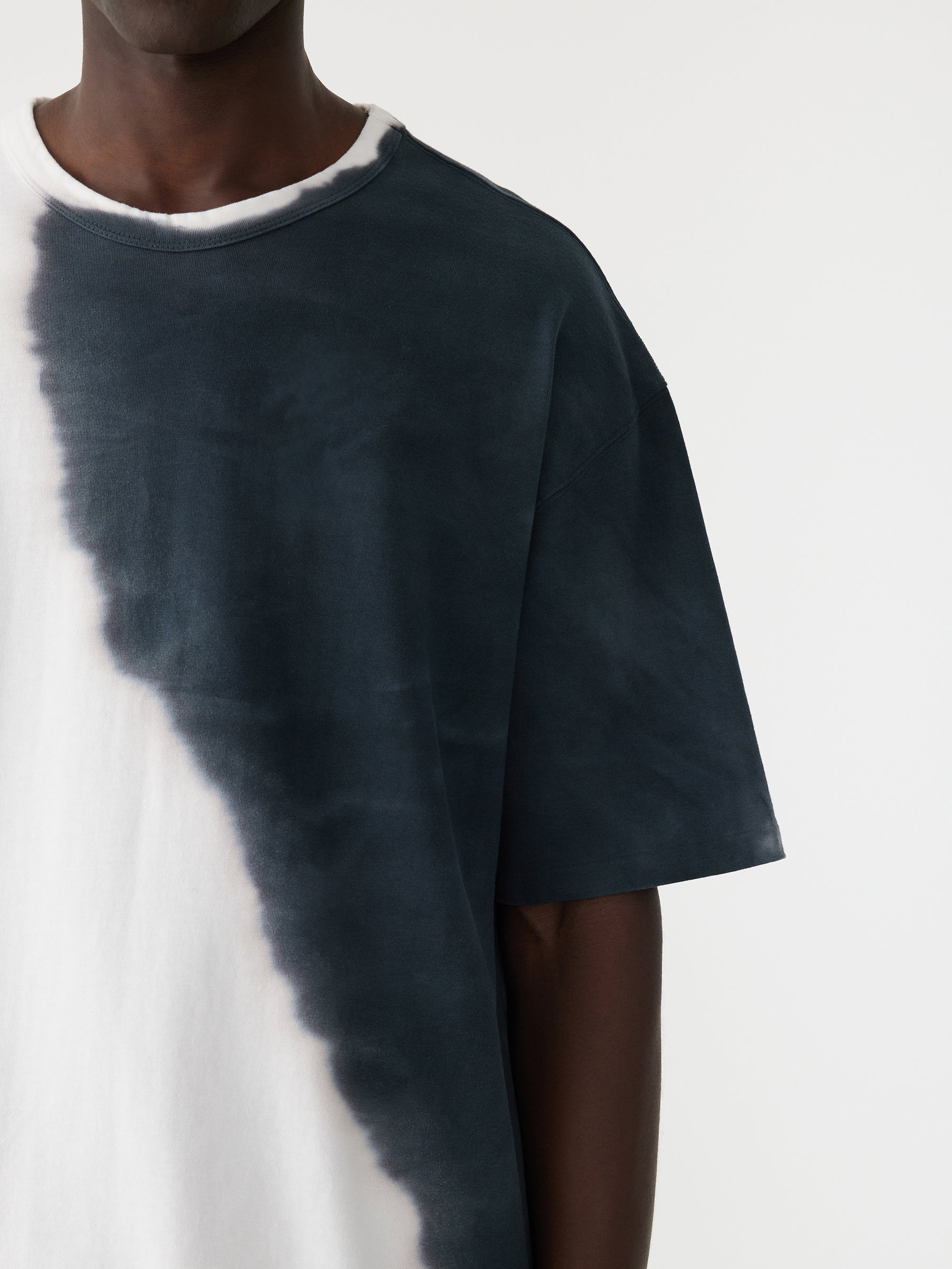 oversized dye short sleeve t.shirt