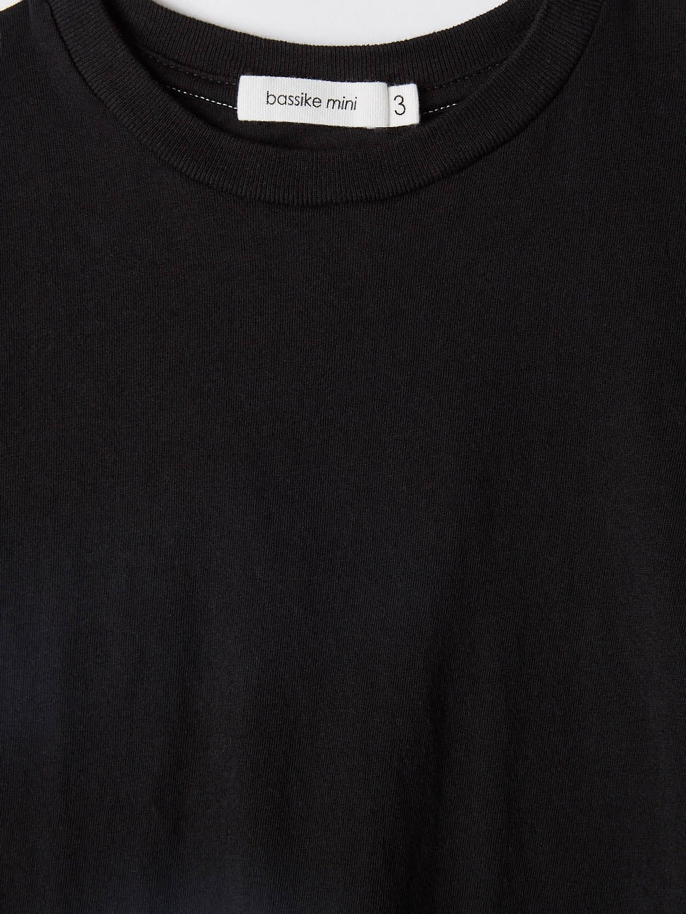 mini classic vintage t.shirt in black