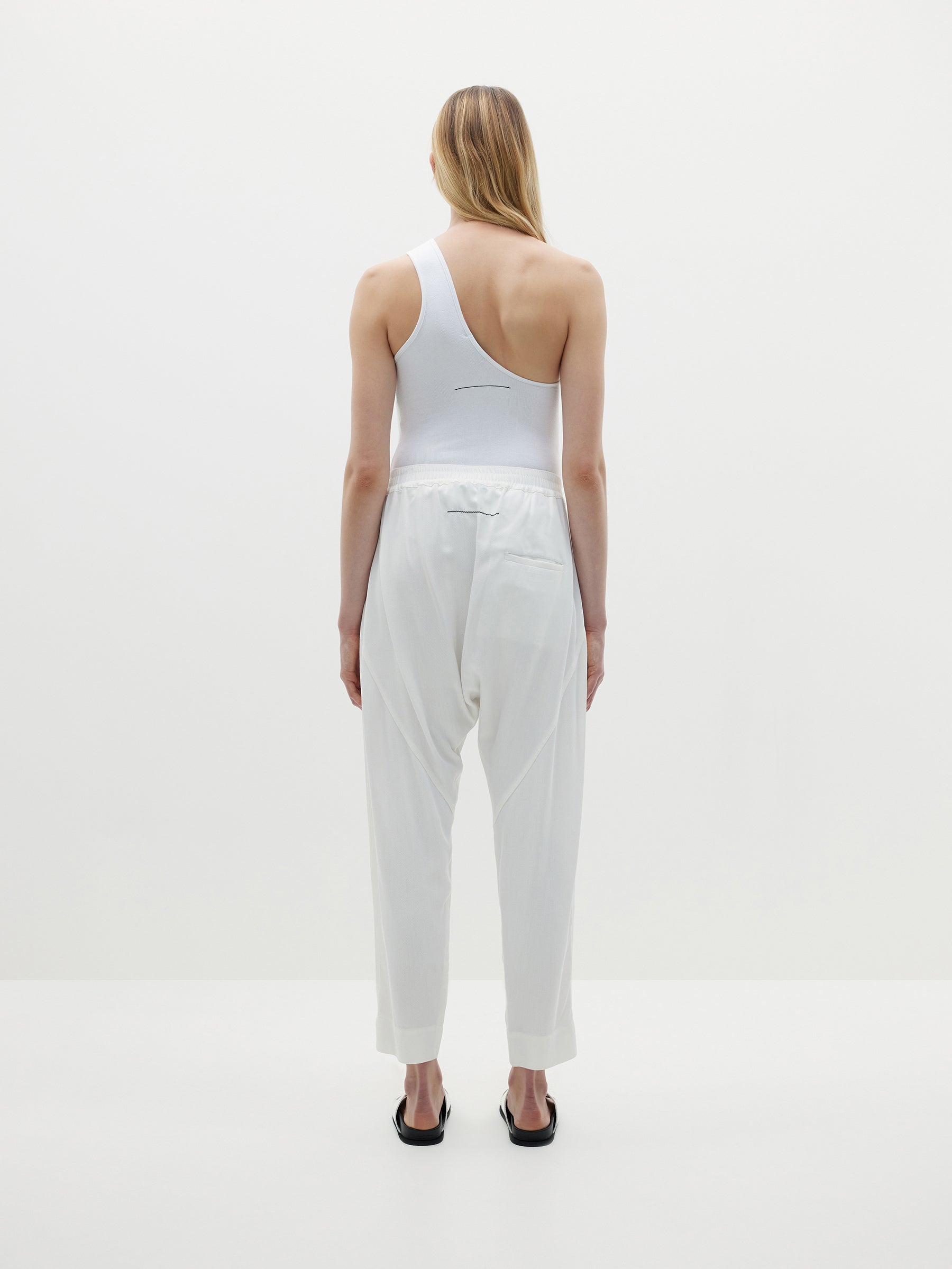 easy drapey travel pant