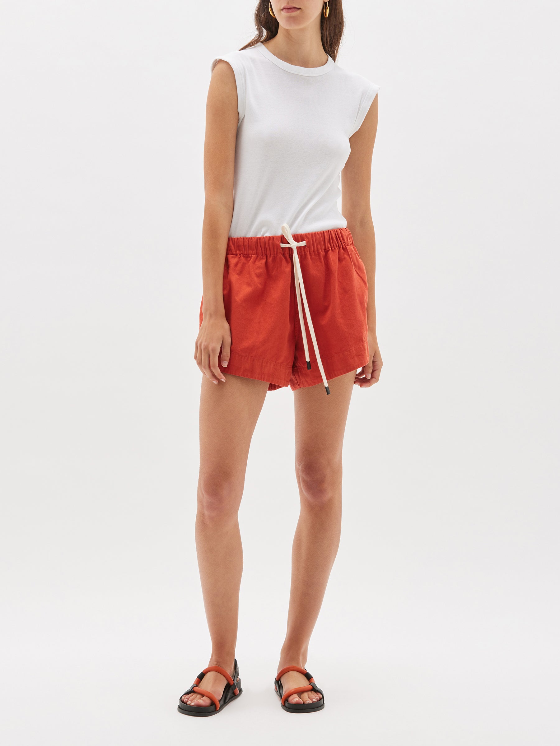 Bassike 2025 linen shorts