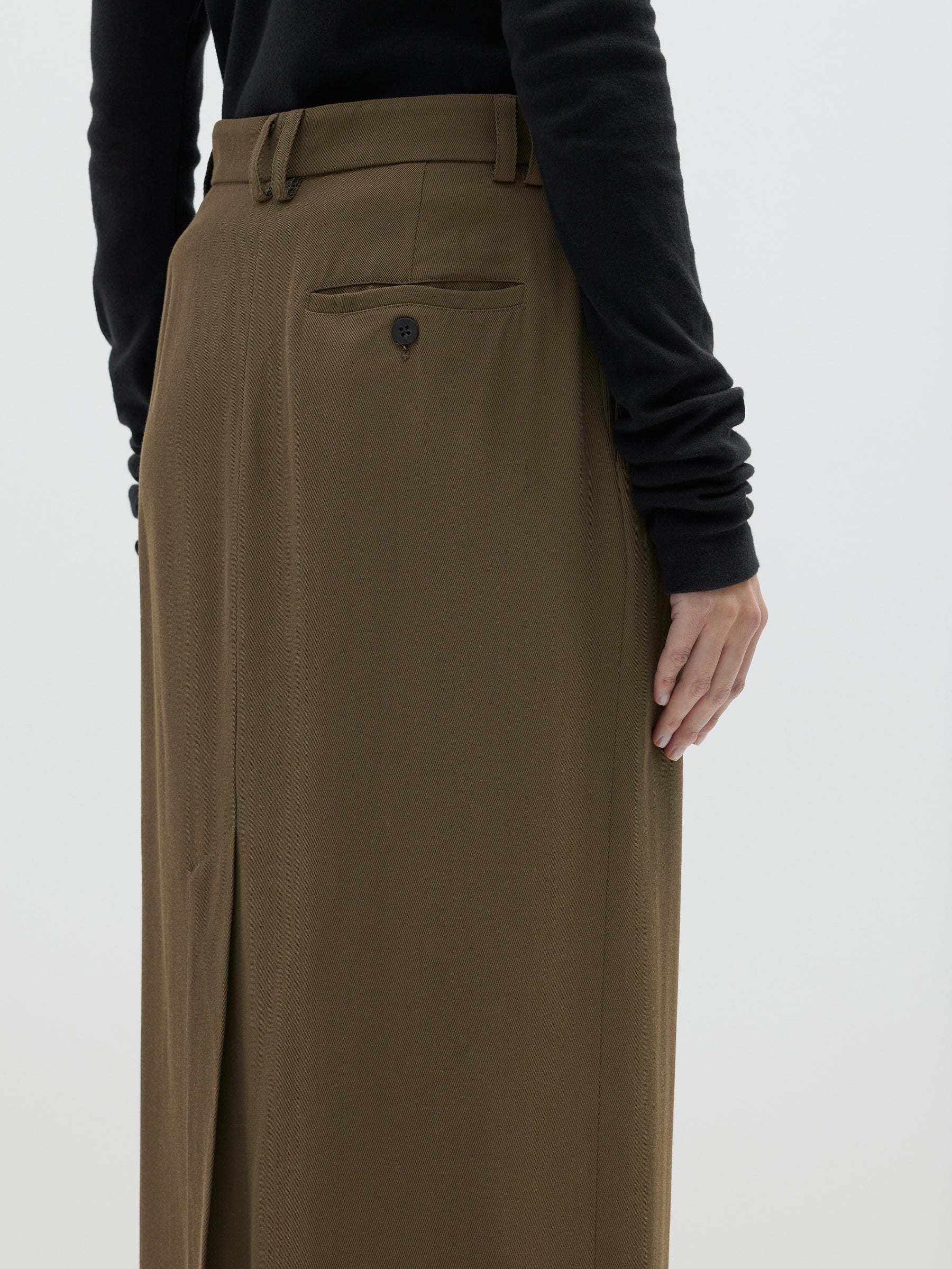 23aw Wool twill skirt - スカート